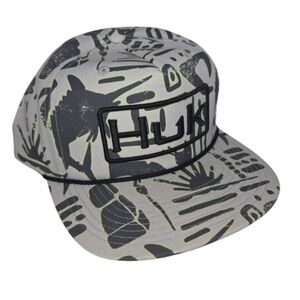 Huk Performance Headwear Tiku Beach Rope Graphic Trucker Ball Cap Hat NWOT